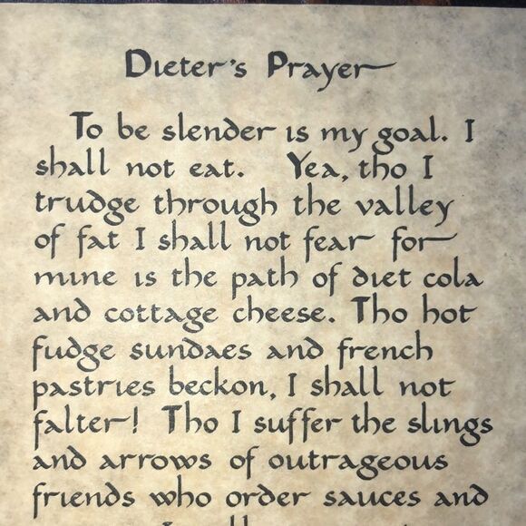 Vintage Dieter’s Prayer Hand Carved Wooden - Picture 2 of 9